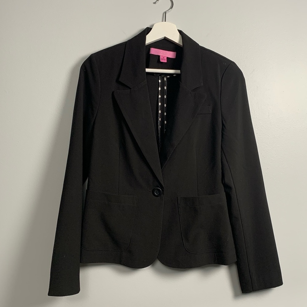 Classic Black Blazer